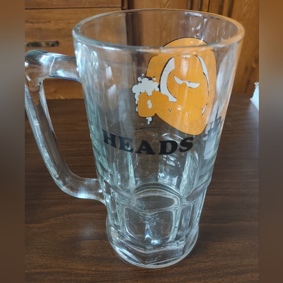 Rare Vintage 1979 Garfield "Heads Up" Tall Beer Glass - Picture 2 of 3